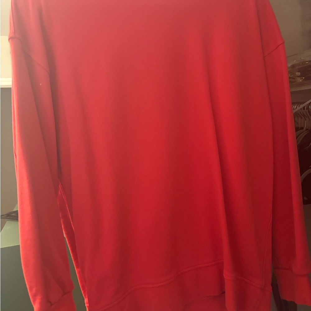 Lululemon Red Sweatshirt